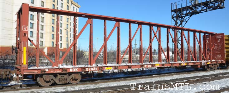 Car/wagon AOK27836 right side / coté droit